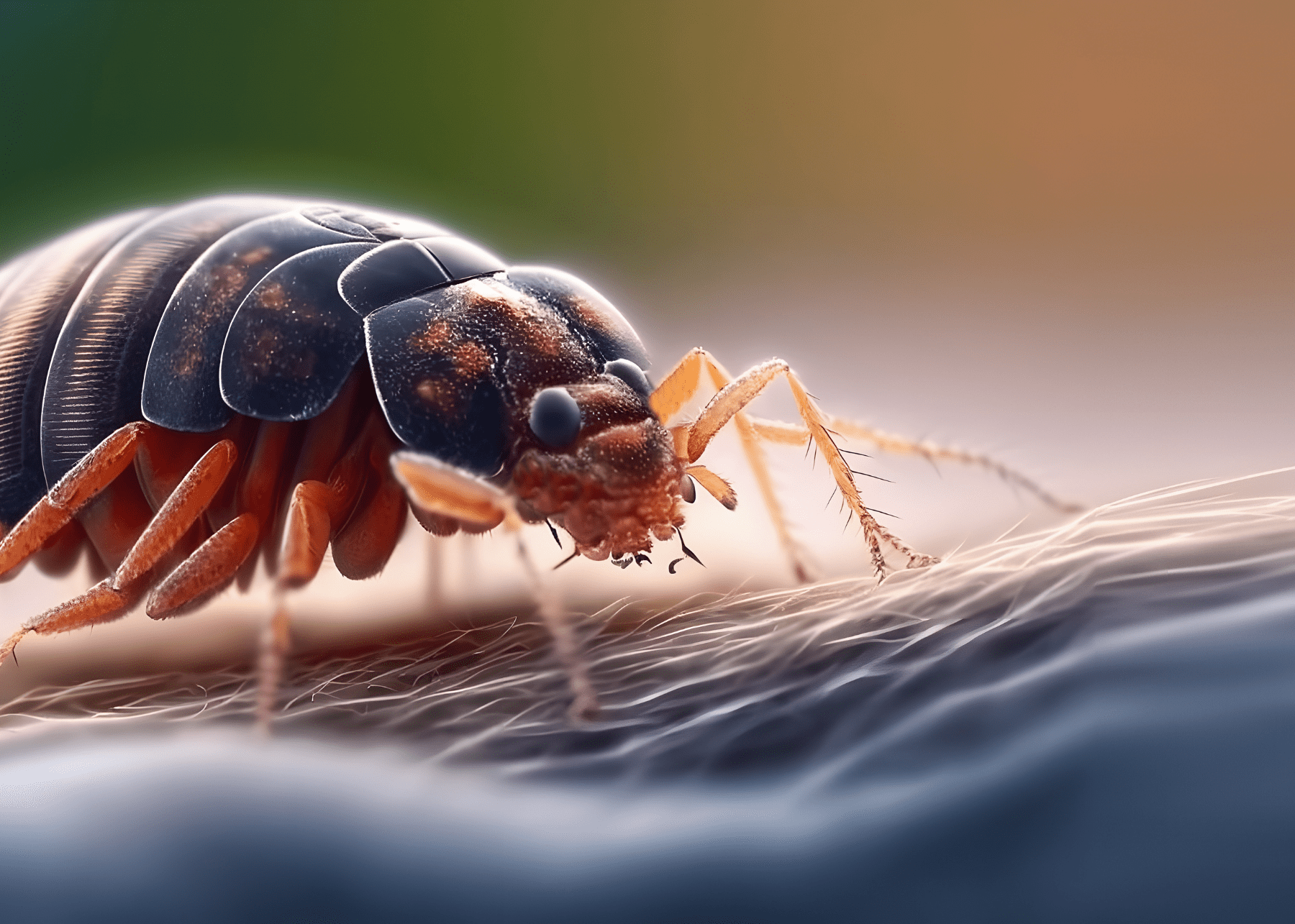 Brown Bed Bug illustration 